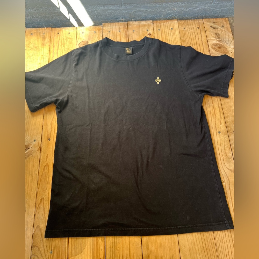 Drake t-Shirt OVO Embroidered Plain Black Size XL